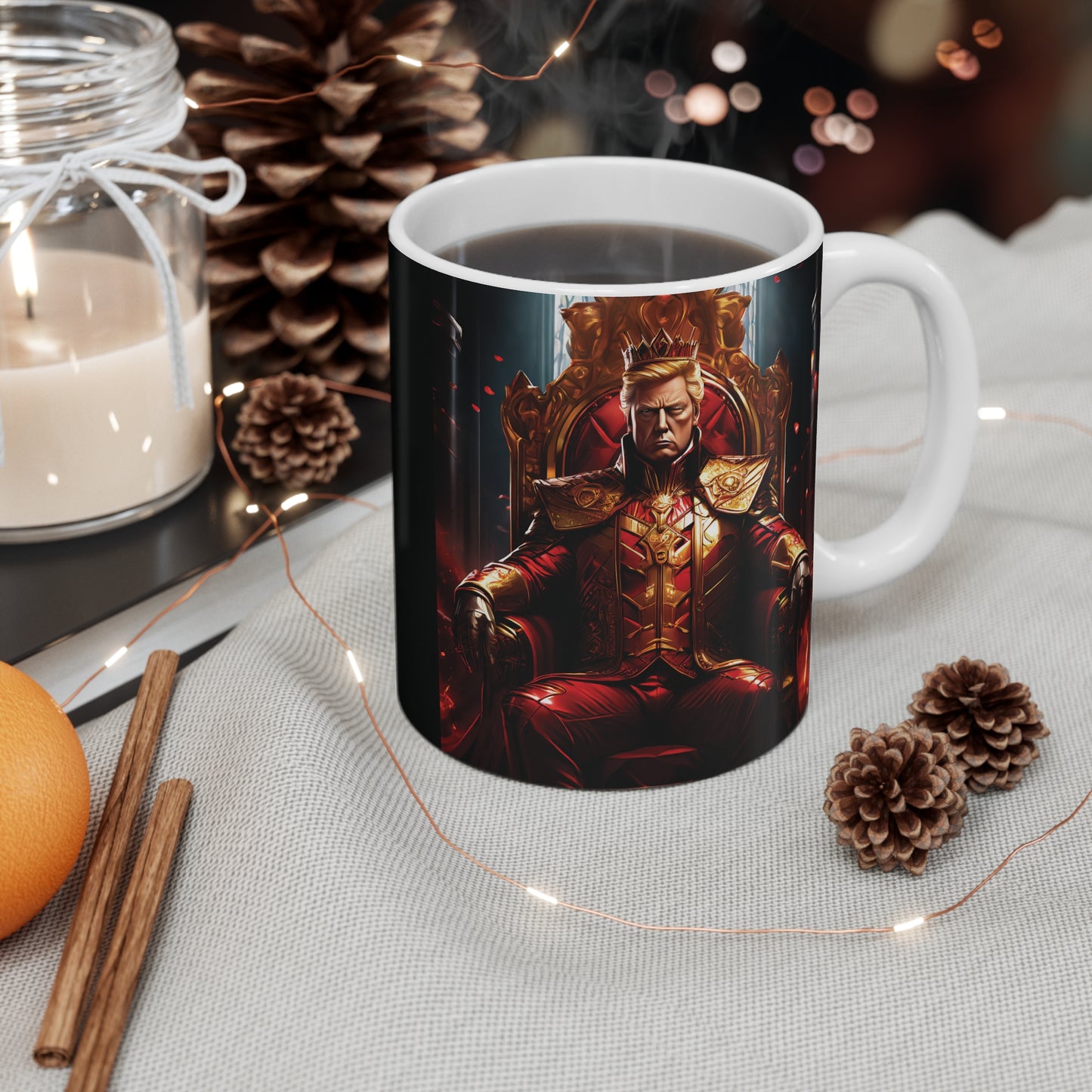 Trump & Musk Mug 11oz