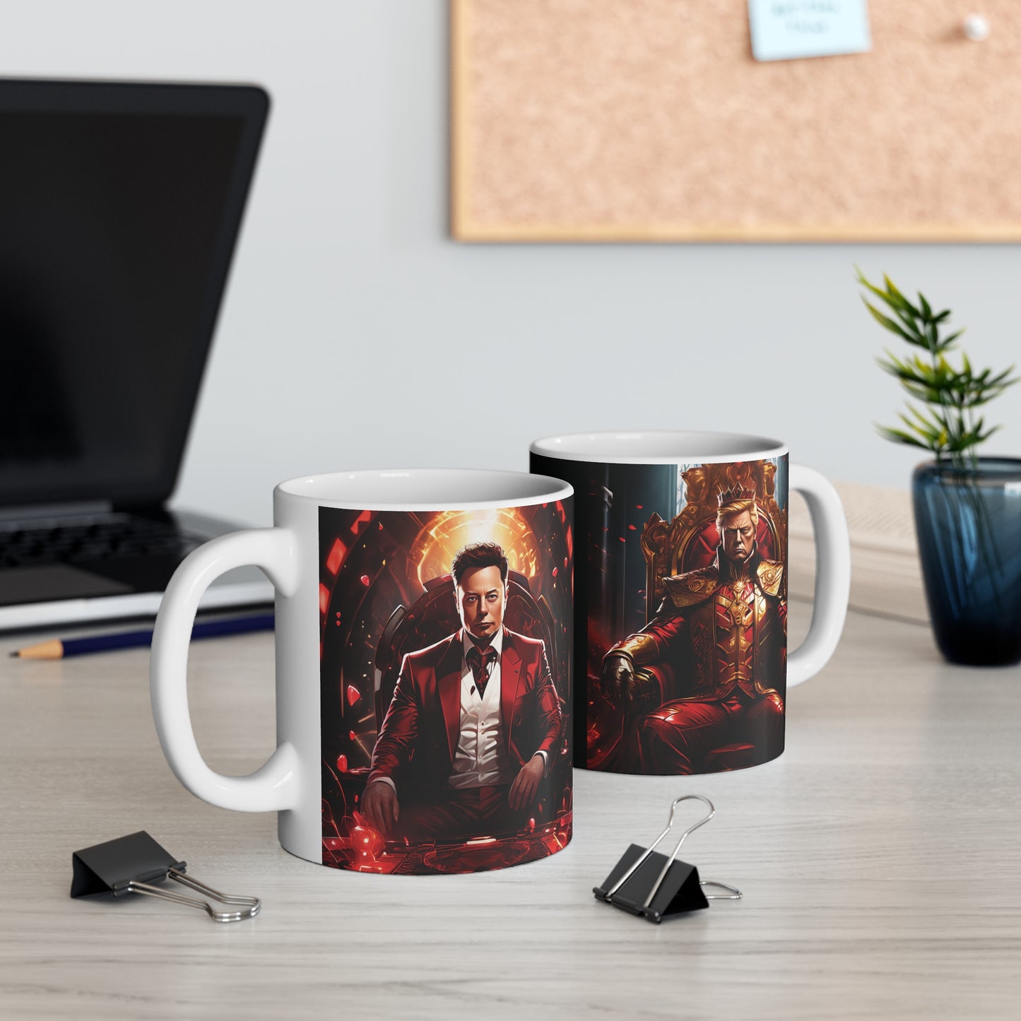 Trump & Musk Mug 11oz